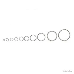 100 Anneaux Brises Inox Flashmer 9,5MM