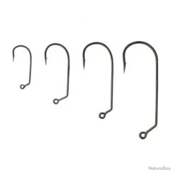 100 Hamecons Tête Plombée 60° Flashmer N°2/0