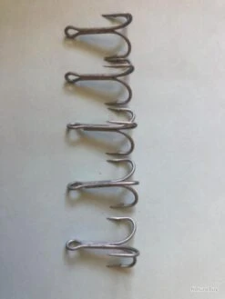 17 Hameçon Triple N 1/0 9625 Ps Permasteel Vmc Pêche Mer Idem 9626