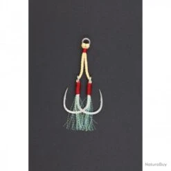 2 Hamecon Explorer Tackle Assist Hooks - Twin N°3/0