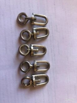 VMC 5 émerillon Double Inox 200 Kg Peche Mer