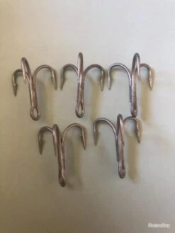 56 Hameçon Triple N 1/0 9626 Ps Permasteel Vmc Pêche Mer