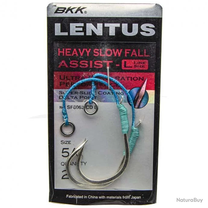 BKK SF Lentus Assist Hooks 5/0 L 3 BKK SF Lentus Assist Hooks 5/0 L