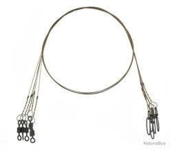 Bas De Ligne Halco Single Strand Wire Trace - 50 Cm 105LBS