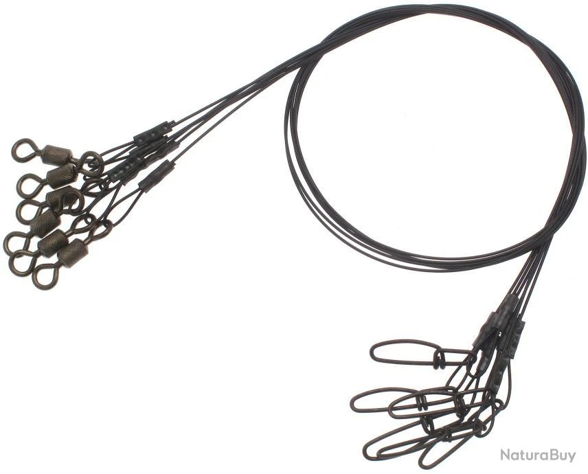 Bas De Ligne Halco Supa Snap Traces 150LBS 3 Bas De Ligne Halco Supa Snap Traces 150LBS