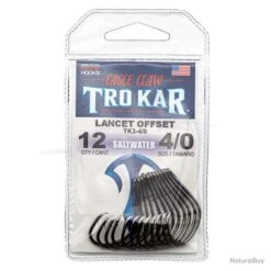 Eagle Claw Trokar TK3 Lancet Circle 4/0