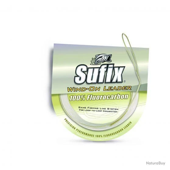 Fluorocarbon Sufix Wind-on Leader 10m Ø 117/100 3 Fluorocarbon Sufix Wind-on Leader 10m Ø 117/100