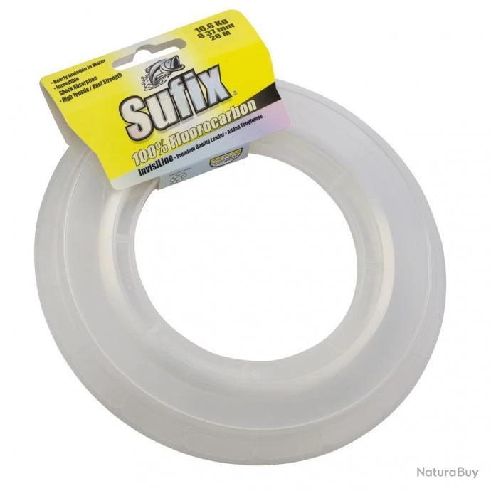 Fluorocarbone Sufix Invisiline Clear 20m Brac Ø 92/100 3 Fluorocarbone Sufix Invisiline Clear 20m Brac Ø 92/100