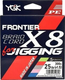 YGK FRONTIER BRAID CORD D740 - PE 1.2 - 20 LB