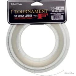 Fluorocarbone Daiwa Fluoro Shock Leader Type F 50M 80/100-35KG
