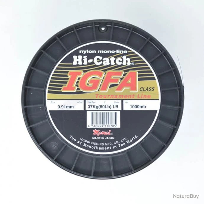 Hi-Catch Momoi IGFA Class Nylon Mono-line Bleu 80lb 3 Hi-Catch Momoi IGFA Class Nylon Mono-line Bleu 80lb