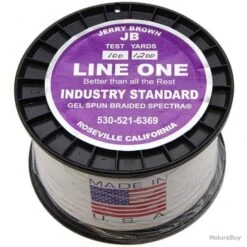 Jerry Brown Solid Braid (1200YDS) 100lb Blanc