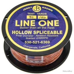 Jerry Brown Spliceable Hollow (150YDS) 80lb Orange