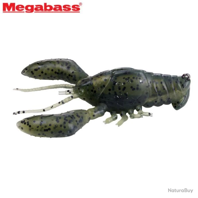 Leurre Megabass Sleeper Craw 3 5/8 Water Melon Pepper 3 Leurre Megabass Sleeper Craw 3 5/8 Water Melon Pepper