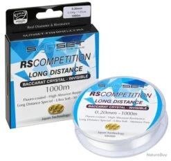 SUNSET Nylon Rs Competition Long Distance Baccarat Crystal 0,25Mm 1000M 18/100-2,6KG