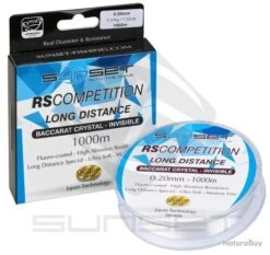 Nylons Sunset RS Compétition - Long Distance - Baccarat Crystal - 1000 M - 0.16 Mm / 1.80 Kg