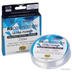 Nylons Sunset RS Compétition - Ultra Power Baccarat Crystal - 1000 M - 0.40 Mm / 14.40 Kg