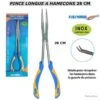 PINCE LONGUE 28 CM A HAMECONS FLASHMER 1 PINCE LONGUE 28 CM A HAMECONS FLASHMER -Aqua Peche Soldes Magasin 00001 PINCE LONGUE 28 CM A HAMECONS FLASHMER