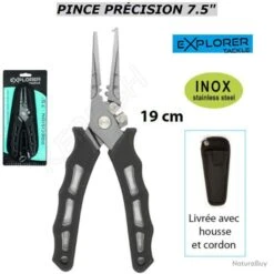 PINCE PRECISION 19 Cm-7.5" EXPLORER TACKLE