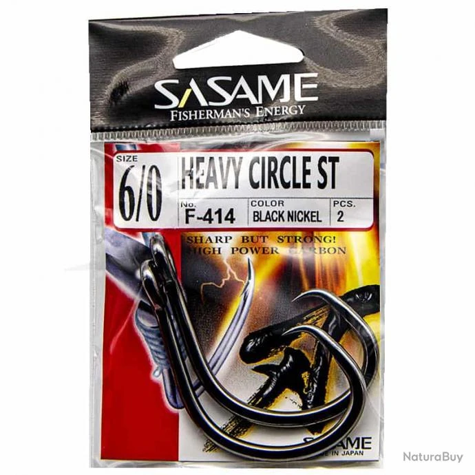 Sasame Heavy Circle ST 6/0 3 Sasame Heavy Circle ST 6/0