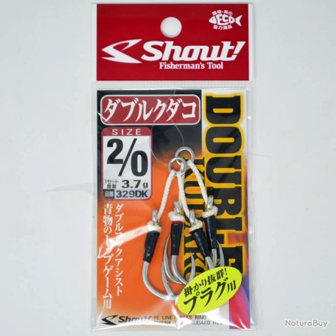 Shout Double Kudako Assist (329DK) 2/0 3 Shout Double Kudako Assist (329DK) 2/0