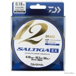 Tresse Daiwa Saltiga 12B Multicolore 300M 35/100-45,3KG