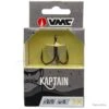 VMC 7557 Kaptain 3X 2/0 -Aqua Peche Soldes Magasin 00001 VMC 7557 Kaptain 3X 2 0