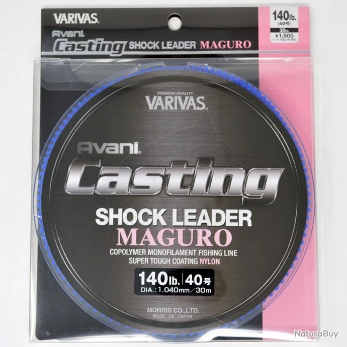 Varivas Avani Casting Shock Leader Maguro 140lb 2 Varivas Avani Casting Shock Leader Maguro 140lb