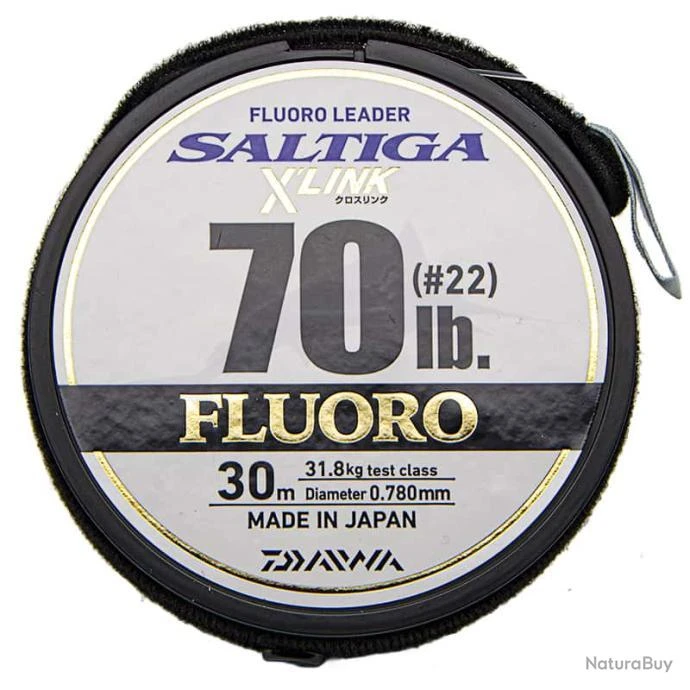 Daiwa Saltiga X Link Fluorocarbon Leader 70lb 3 Daiwa Saltiga X Link Fluorocarbon Leader 70lb