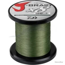 Daiwa Tresse J-Braid X 8 (500m) Vert 58lb