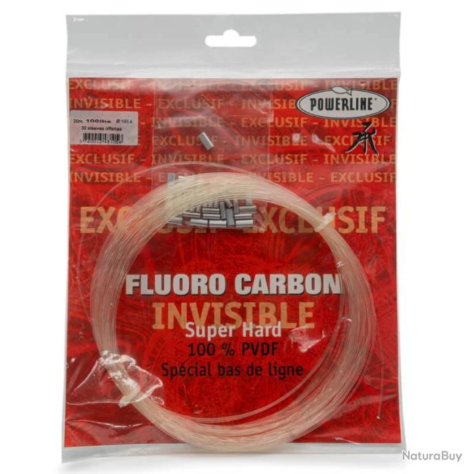 Powerline Fluorocarbon 100 Lbs 3 Powerline Fluorocarbon 100 Lbs