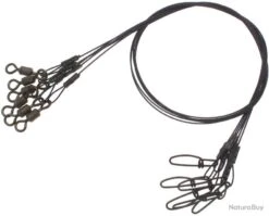 Halco SUPA SNAP TRACES - 40LB -Aqua Peche Soldes Magasin 00002 SUPA SNAP TRACES 40LB