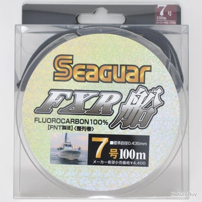 Seaguar Fluorocarbon FXR 100m #7 3 Seaguar Fluorocarbon FXR 100m #7