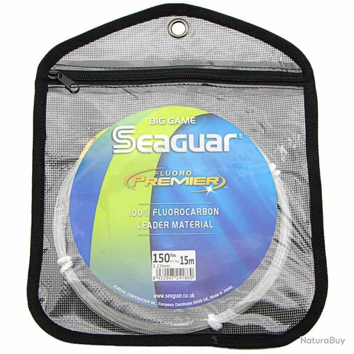 Seaguar Fluorocarbon Premier Big Game 15m 150lb 3 Seaguar Fluorocarbon Premier Big Game 15m 150lb