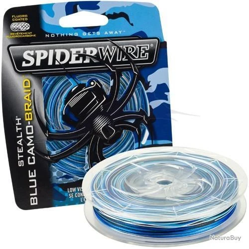 Spiderwire Stealth Camo 270m Bleu 53,6kg 3 Spiderwire Stealth Camo 270m Bleu 53,6kg