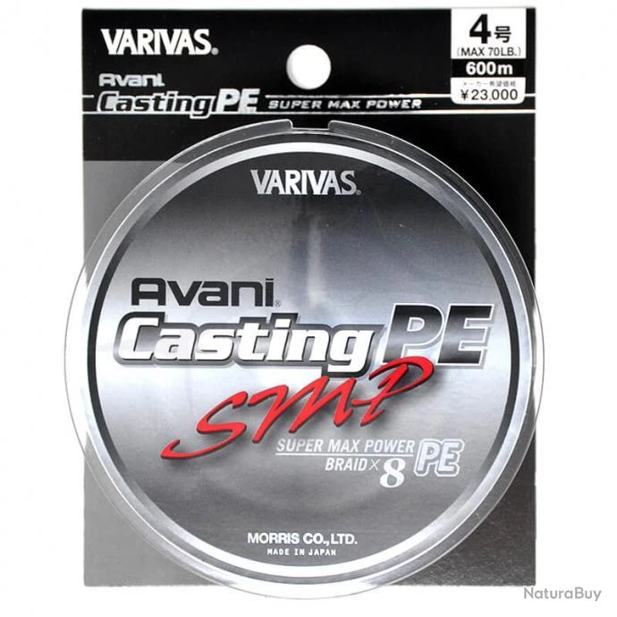 Varivas Avani Casting PE SMP 600m 70lb 3 Varivas Avani Casting PE SMP 600m 70lb