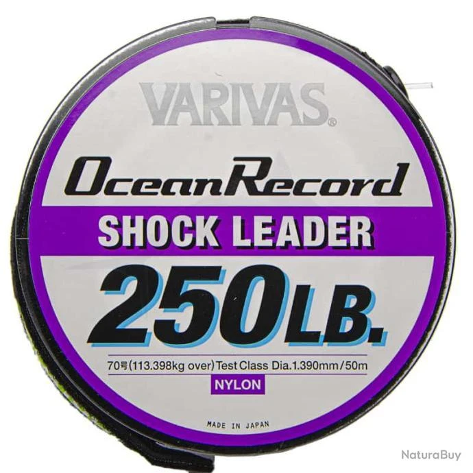 Varivas Ocean Record Shock Leader 250lb 3 Varivas Ocean Record Shock Leader 250lb