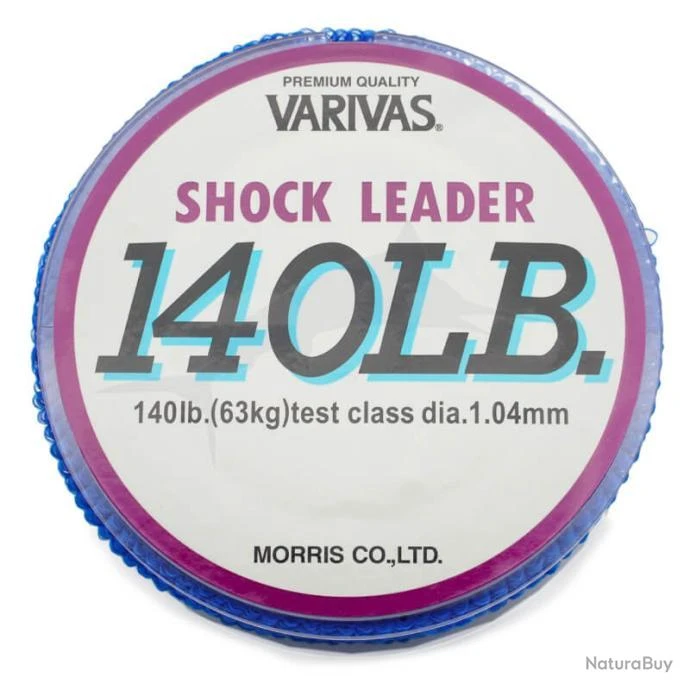 Varivas Shock Leader 140lb 3 Varivas Shock Leader 140lb