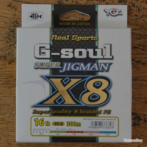 YGK G-Soul Super Jigman X8 16lb 3 YGK G-Soul Super Jigman X8 16lb