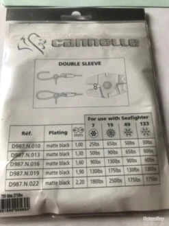 10 M Avançon Acier Sea Fighter Ref 759 275 Lbs .Peche Mer Cannelle -Aqua Peche Soldes Magasin 00003 10 m avancon acier sea fighter ref 759 275 lbs .Peche mer cannelle