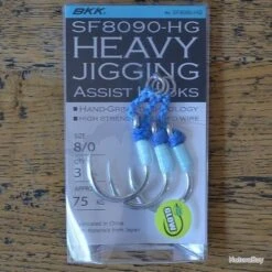 BKK Heavy Jigging Assist Hooks (SF8090-HG) 13/0 -Aqua Peche Soldes Magasin 00003 BKK Heavy Jigging Assist Hooks SF8090 HG 13 0