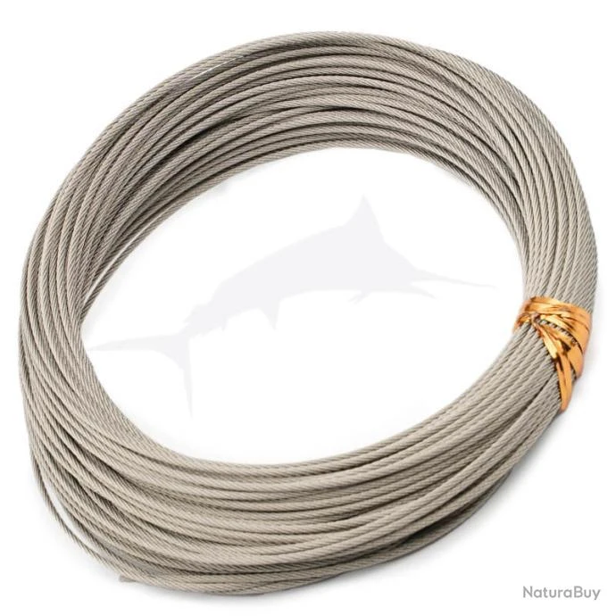 Câble Acier Pêche 25m 90lb 3 Câble Acier Pêche 25m 90lb