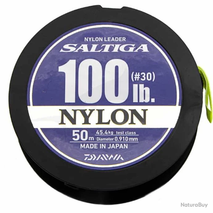 Daiwa Saltiga Nylon Leader 100lb 3 Daiwa Saltiga Nylon Leader 100lb