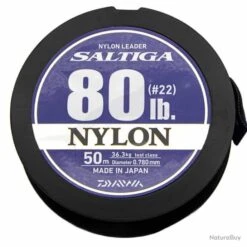 Daiwa Saltiga Nylon Leader 80lb