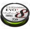 Tresse Daiwa Tournament 8 Braid Evo + Multicolore 0.26mm 300 M 19,80 Kg #3