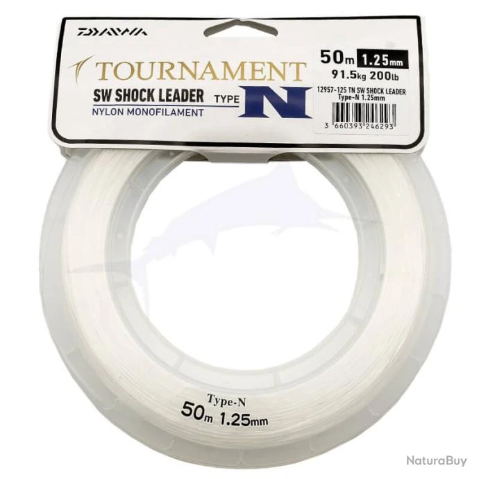 Daiwa Shock Leader Type Nylon 200lb 3 Daiwa Shock Leader Type Nylon 200lb