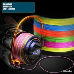 Fil De Peche Multifilament PE 4 Brins 300m, Couleur: Au Choix, Modele: 0.09mm 4.6kg -Aqua Peche Soldes Magasin 00004 Fil de Peche Multifilament PE 4 brins 300m Couleur Au Choix Modele 0.09mm 4.6kg