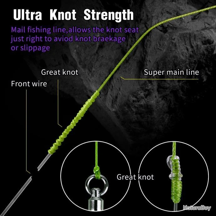 Fil De Peche Multifilament PE 8 Brins 300m, Couleur: Au Choix, Modele: 0.375mm 29.4kg 6 Fil De Peche Multifilament PE 8 Brins 300m, Couleur: Au Choix, Modele: 0.375mm 29.4kg – Image 4
