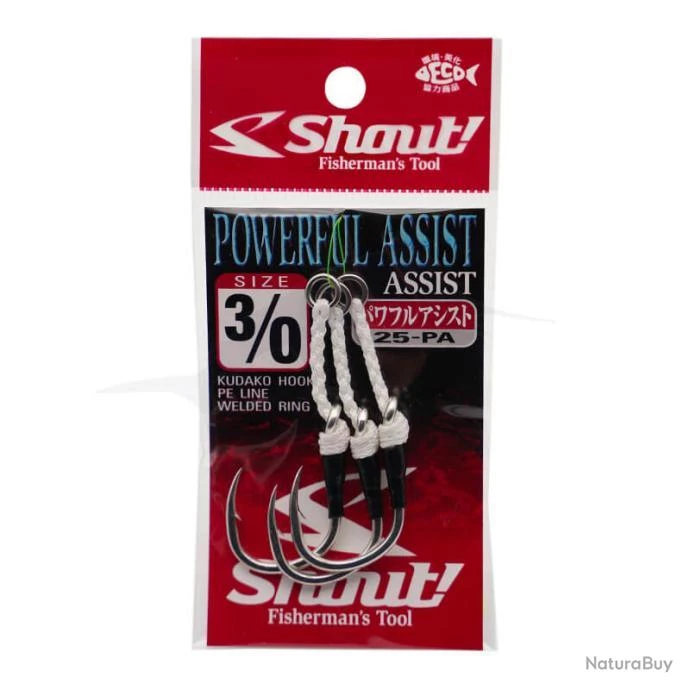 Shout Powerful Assist Kudako (25-PA) 3/0 3 Shout Powerful Assist Kudako (25-PA) 3/0