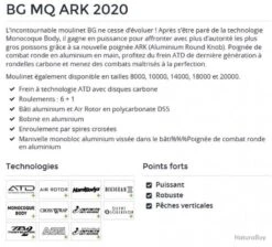 BG MQ 18 000 ARK 2020 Moulinet Spinning Daiwa -Aqua Peche Soldes Magasin 00005 BG MQ 18 000 ARK 2020 Moulinet spinning Daiwa